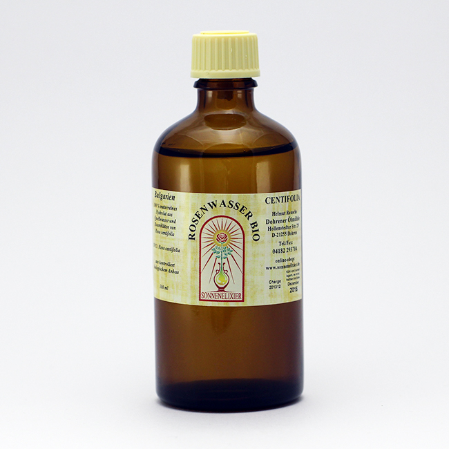Rosenwasser centifolia BIO 20 ml ohne Sprayer